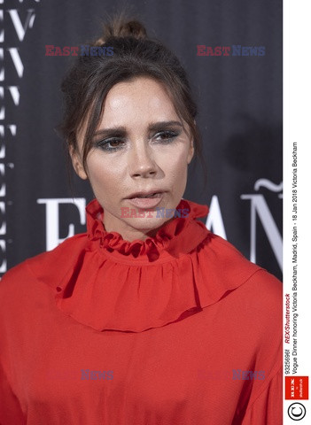 Victoria Beckham na imprezie Vogue w Madrycie