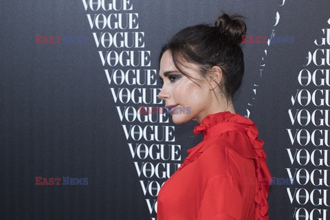 Victoria Beckham na imprezie Vogue w Madrycie