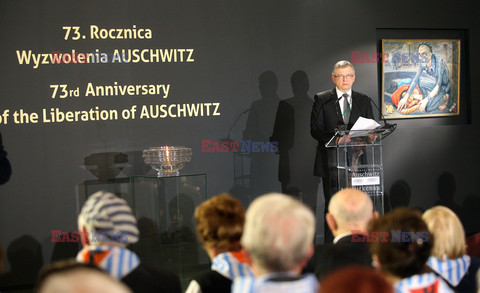 73. rocznica wyzwolenia obozu koncentracyjnego Auschwitz