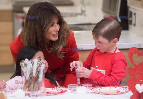 Melania Trump w Narodowym Instytucie Zdrowia