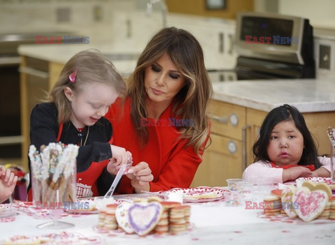 Melania Trump w Narodowym Instytucie Zdrowia