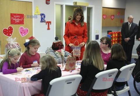 Melania Trump w Narodowym Instytucie Zdrowia