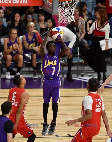 Mecz celebrytów podczas All-Star NBA 2018