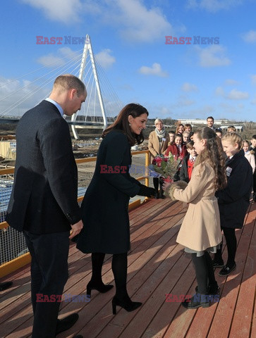 Książęta Cambridge z wizytą w Sunderland