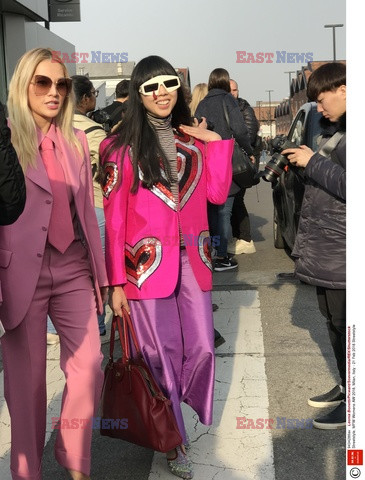 Street fashion na Tygodniu mody w Mediolanie - zima 2018/2019