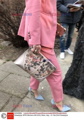 Street fashion na Tygodniu mody w Mediolanie - zima 2018/2019