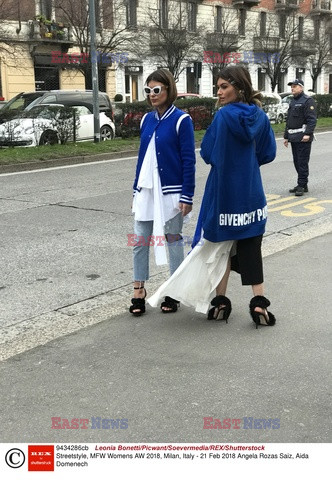 Street fashion na Tygodniu mody w Mediolanie - zima 2018/2019