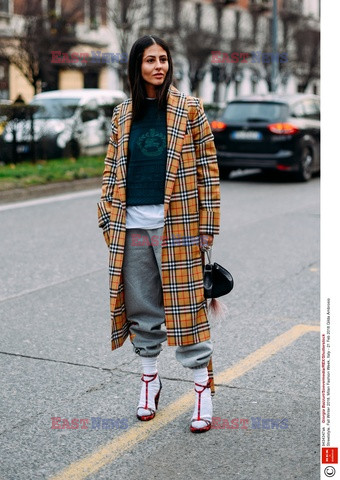 Street fashion na Tygodniu mody w Mediolanie - zima 2018/2019