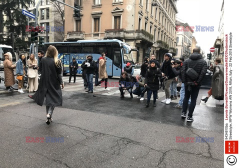 Street fashion na Tygodniu mody w Mediolanie - zima 2018/2019