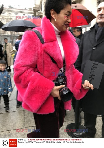 Street fashion na Tygodniu mody w Mediolanie - zima 2018/2019