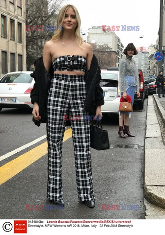 Street fashion na Tygodniu mody w Mediolanie - zima 2018/2019