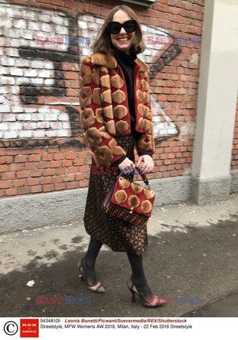 Street fashion na Tygodniu mody w Mediolanie - zima 2018/2019