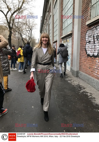 Street fashion na Tygodniu mody w Mediolanie - zima 2018/2019