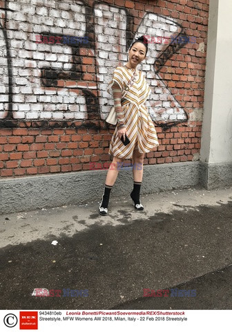 Street fashion na Tygodniu mody w Mediolanie - zima 2018/2019