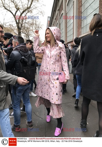 Street fashion na Tygodniu mody w Mediolanie - zima 2018/2019