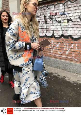 Street fashion na Tygodniu mody w Mediolanie - zima 2018/2019