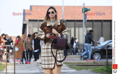 Street fashion na Tygodniu mody w Mediolanie - zima 2018/2019