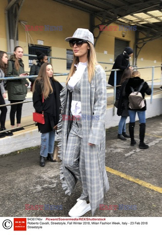 Street fashion na Tygodniu mody w Mediolanie - zima 2018/2019