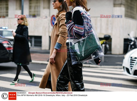 Street fashion na Tygodniu mody w Mediolanie - zima 2018/2019