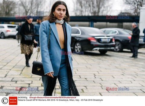 Street fashion na Tygodniu mody w Mediolanie - zima 2018/2019