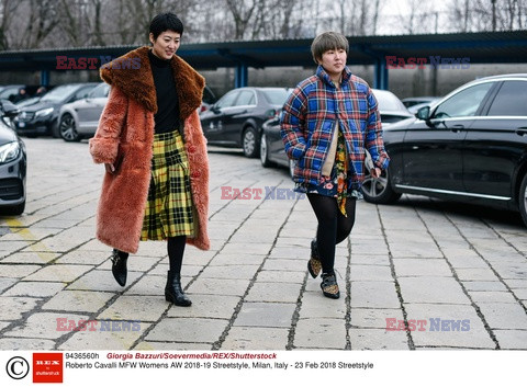 Street fashion na Tygodniu mody w Mediolanie - zima 2018/2019