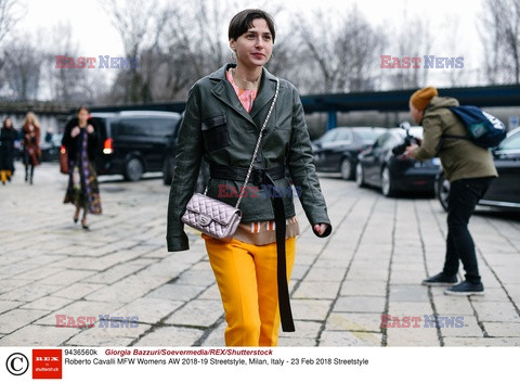 Street fashion na Tygodniu mody w Mediolanie - zima 2018/2019