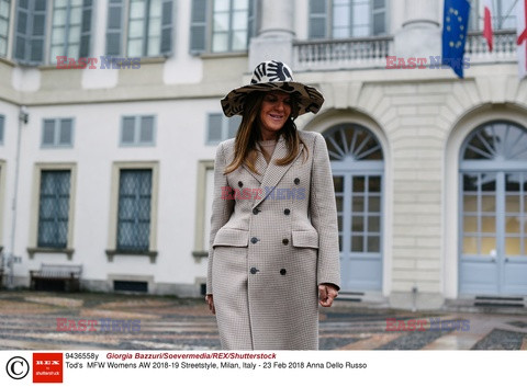 Street fashion na Tygodniu mody w Mediolanie - zima 2018/2019