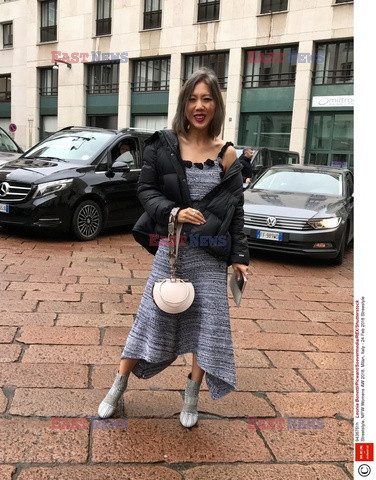 Street fashion na Tygodniu mody w Mediolanie - zima 2018/2019