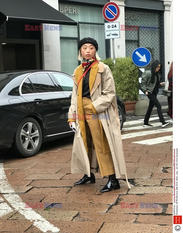 Street fashion na Tygodniu mody w Mediolanie - zima 2018/2019