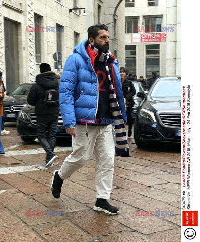 Street fashion na Tygodniu mody w Mediolanie - zima 2018/2019