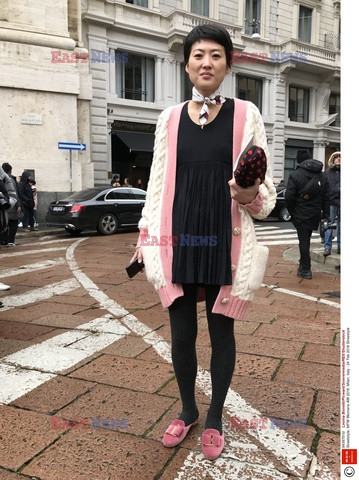 Street fashion na Tygodniu mody w Mediolanie - zima 2018/2019