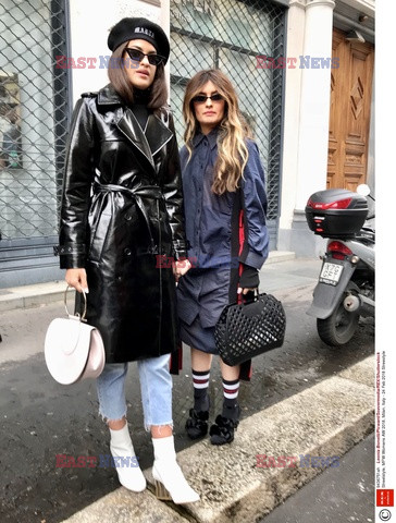 Street fashion na Tygodniu mody w Mediolanie - zima 2018/2019