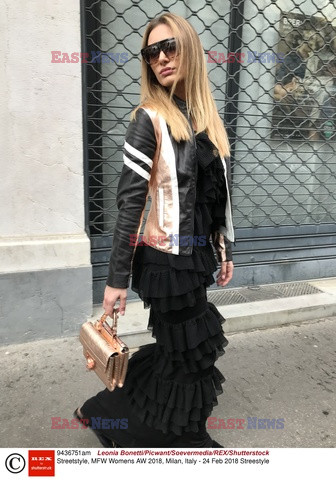 Street fashion na Tygodniu mody w Mediolanie - zima 2018/2019