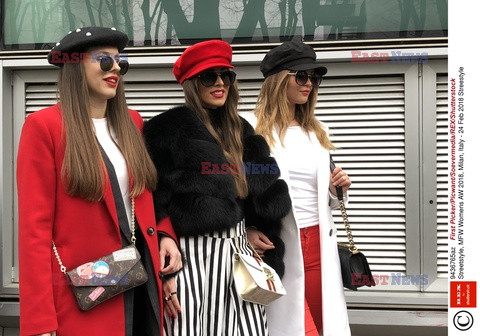 Street fashion na Tygodniu mody w Mediolanie - zima 2018/2019