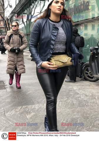 Street fashion na Tygodniu mody w Mediolanie - zima 2018/2019