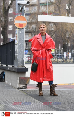 Street fashion na Tygodniu mody w Mediolanie - zima 2018/2019