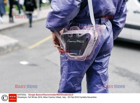 Street fashion na Tygodniu mody w Mediolanie - zima 2018/2019