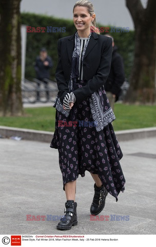 Street fashion na Tygodniu mody w Mediolanie - zima 2018/2019