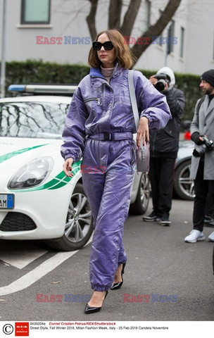 Street fashion na Tygodniu mody w Mediolanie - zima 2018/2019