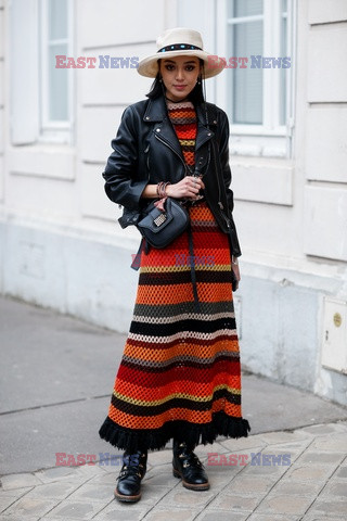 Street fashion na Tygodniu mody w Paryżu - zima 2018/19