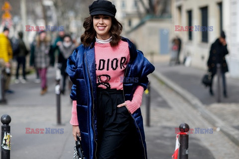 Street fashion na Tygodniu mody w Paryżu - zima 2018/19