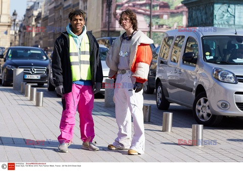 Street fashion na Tygodniu mody w Paryżu - zima 2018/19