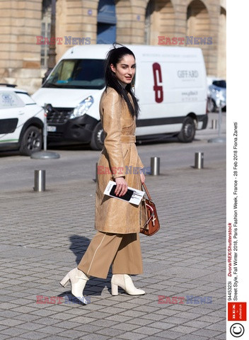 Street fashion na Tygodniu mody w Paryżu - zima 2018/19