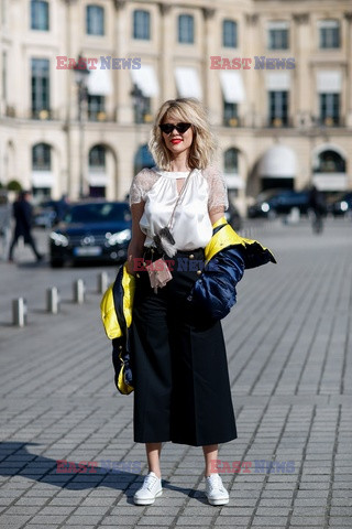 Street fashion na Tygodniu mody w Paryżu - zima 2018/19