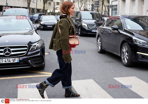 Street fashion na Tygodniu mody w Paryżu - zima 2018/19