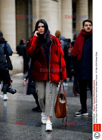 Street fashion na Tygodniu mody w Paryżu - zima 2018/19