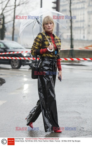 Street fashion na Tygodniu mody w Paryżu - zima 2018/19