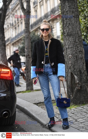 Street fashion na Tygodniu mody w Paryżu - zima 2018/19