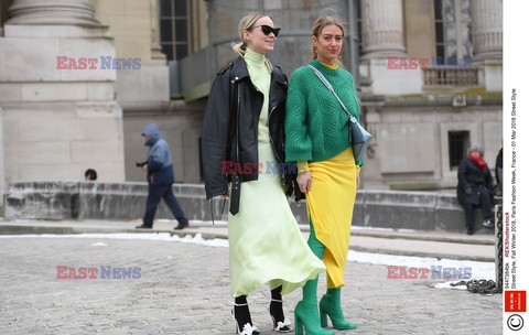 Street fashion na Tygodniu mody w Paryżu - zima 2018/19