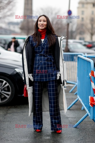 Street fashion na Tygodniu mody w Paryżu - zima 2018/19